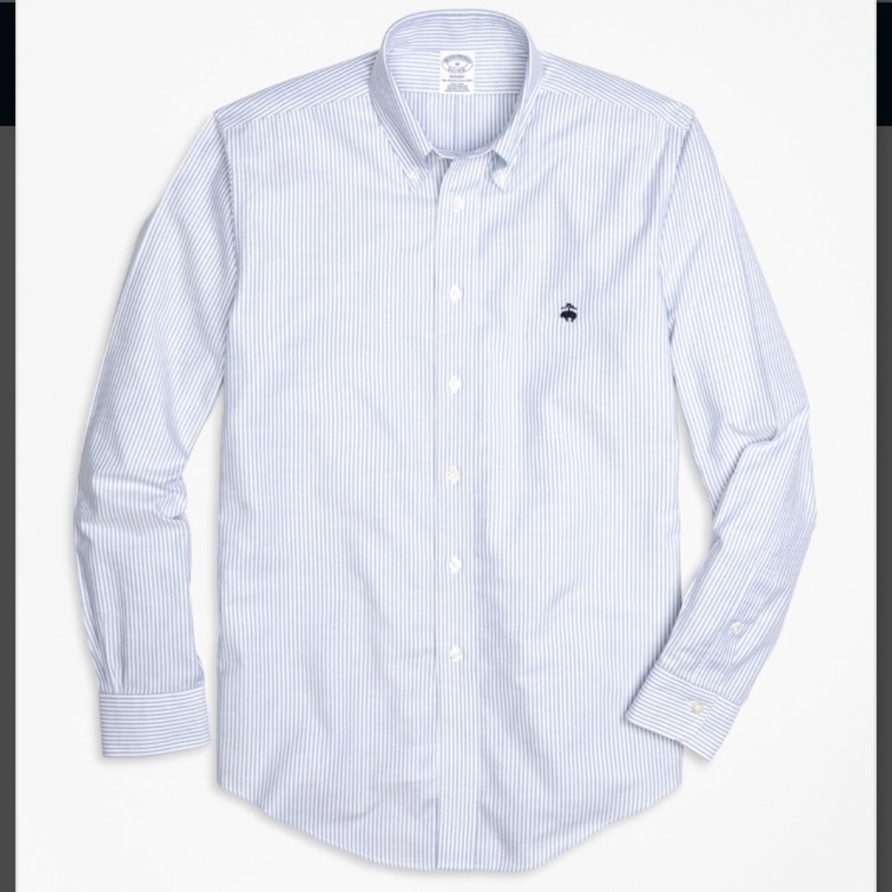 Madison striped Oxford shirts Brooks Brothers sz M
